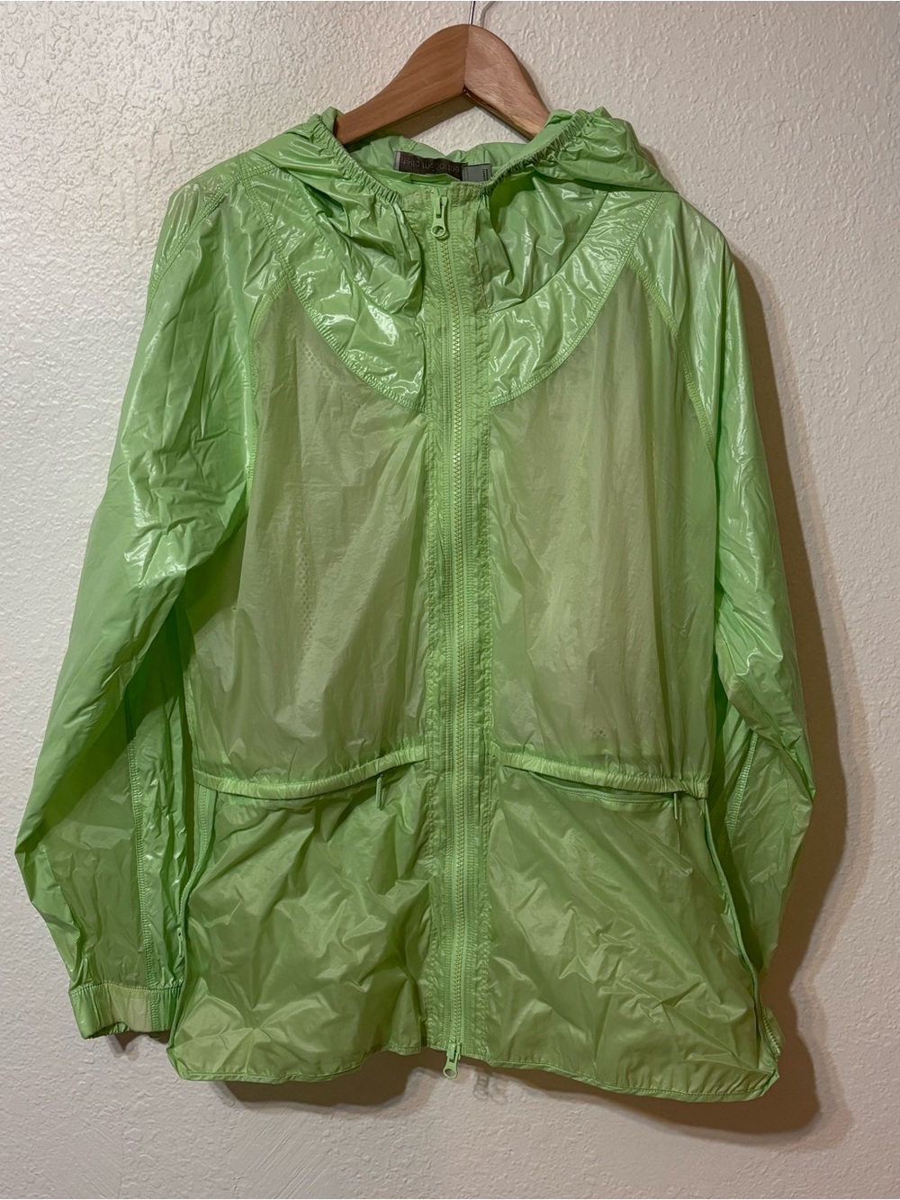 Adidas by Stella McCartney Hooded Running Jacket Large